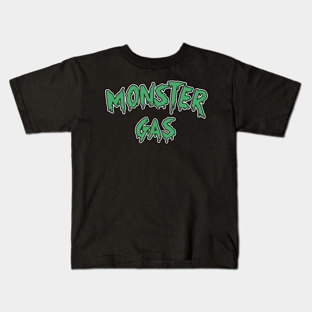 Monster Gas Kids T-Shirt by VOSPower